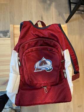 Vintage NHL Colorado Avalanche Jersey Mesh Backpack - Altitude Authentics